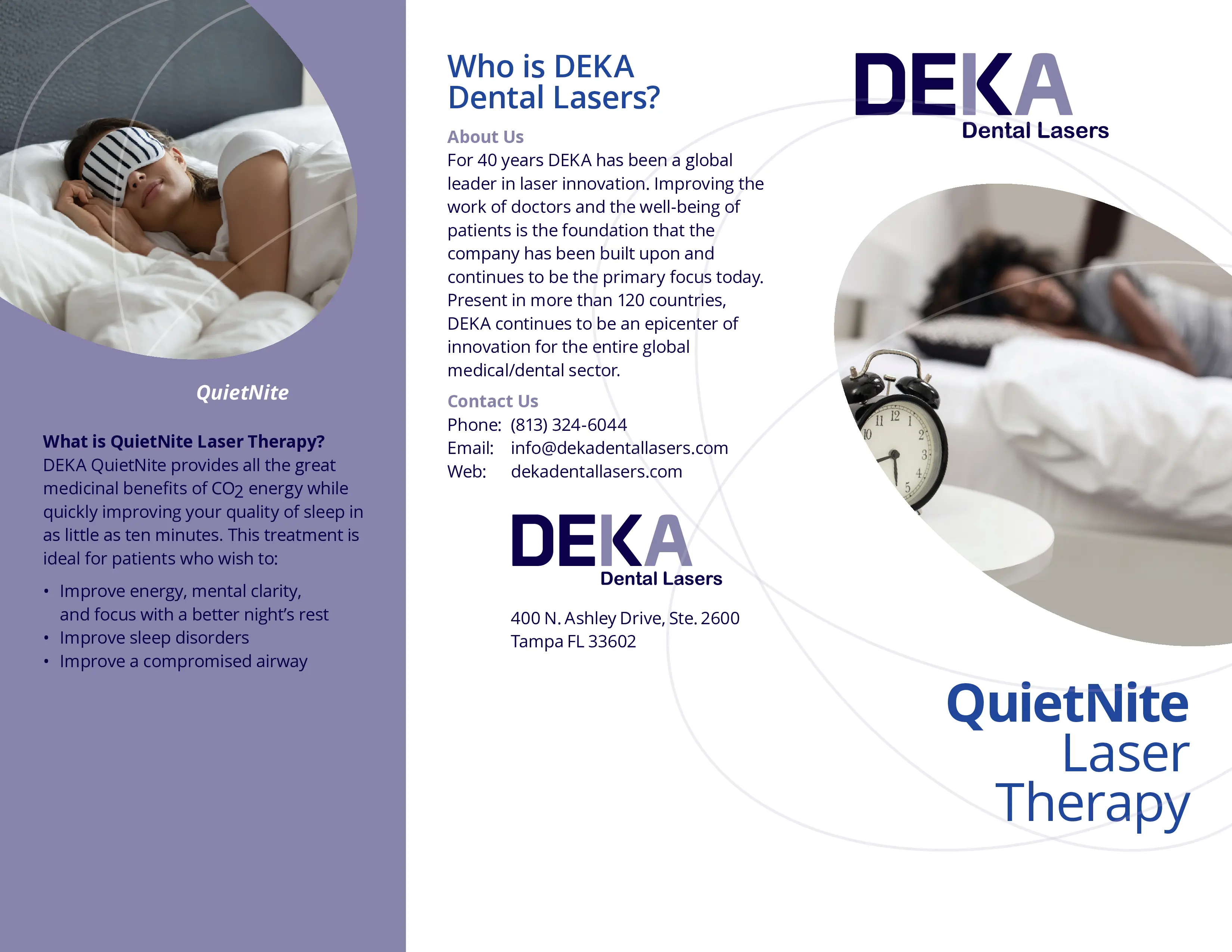 DEKA QuietNite Brochure Page 1