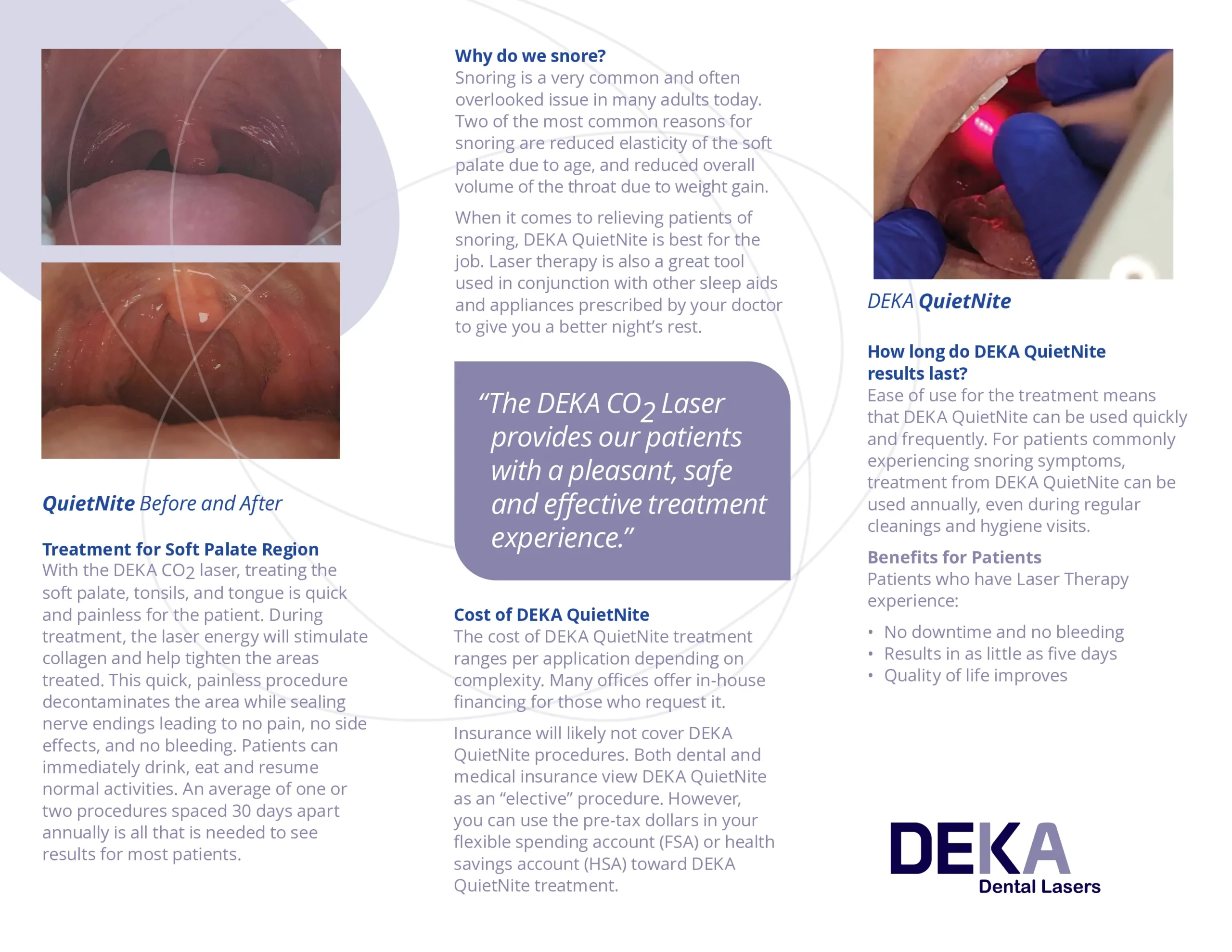 DEKA QuietNite Brochure Page 2